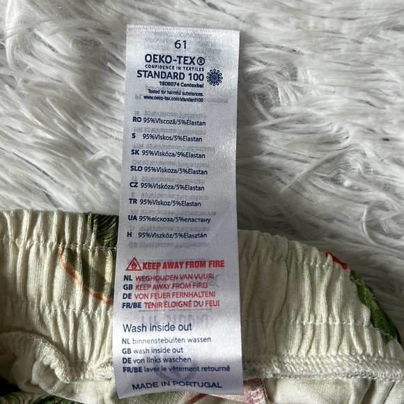 New Pip Studio Women’s Babbet Floris Off white long trousers size Large - Picture 13 of 13